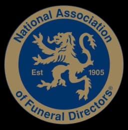 Logo Cymdeithas Genedlaethol y Trefnwyr Angladdau
